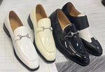 Load image into Gallery viewer, Signature VQ patent leather shoes
