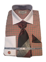 Load image into Gallery viewer, DE houdstooth dress shirt combo
