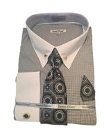 Load image into Gallery viewer, DE houndstooth dress shirt combo
