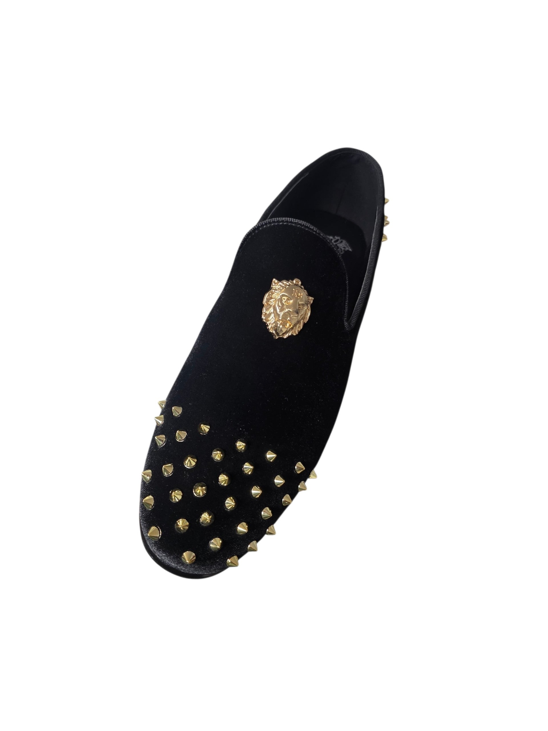 black dress shoes with gold spikes Royal Spike Slip on – Remo men's wear Ruched Dresses