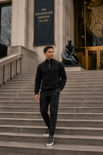 Load image into Gallery viewer, Stacy Adams 1/4 zip sweater
