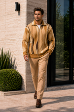 Load image into Gallery viewer, Silversilk full zipper polo sweater 32015
