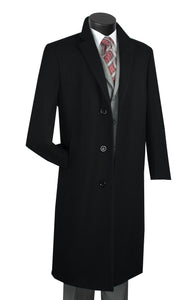 Vinci Wool Blend Full length overcoat