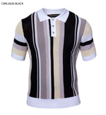 Load image into Gallery viewer, Prestige Knit pattern Polo Shirt
