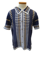 Load image into Gallery viewer, Lanzzino button down Knitted shirt
