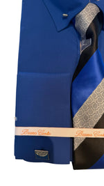 Load image into Gallery viewer, Henri picard Dress shirt Combo with tie set
