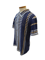 Load image into Gallery viewer, Lanzzino button down Knitted shirt

