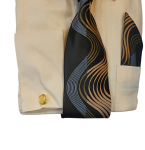 Bruno conte French cuff dress shirt combo
