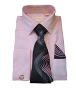 Load image into Gallery viewer, Bruno conte French cuff dress shirt combo

