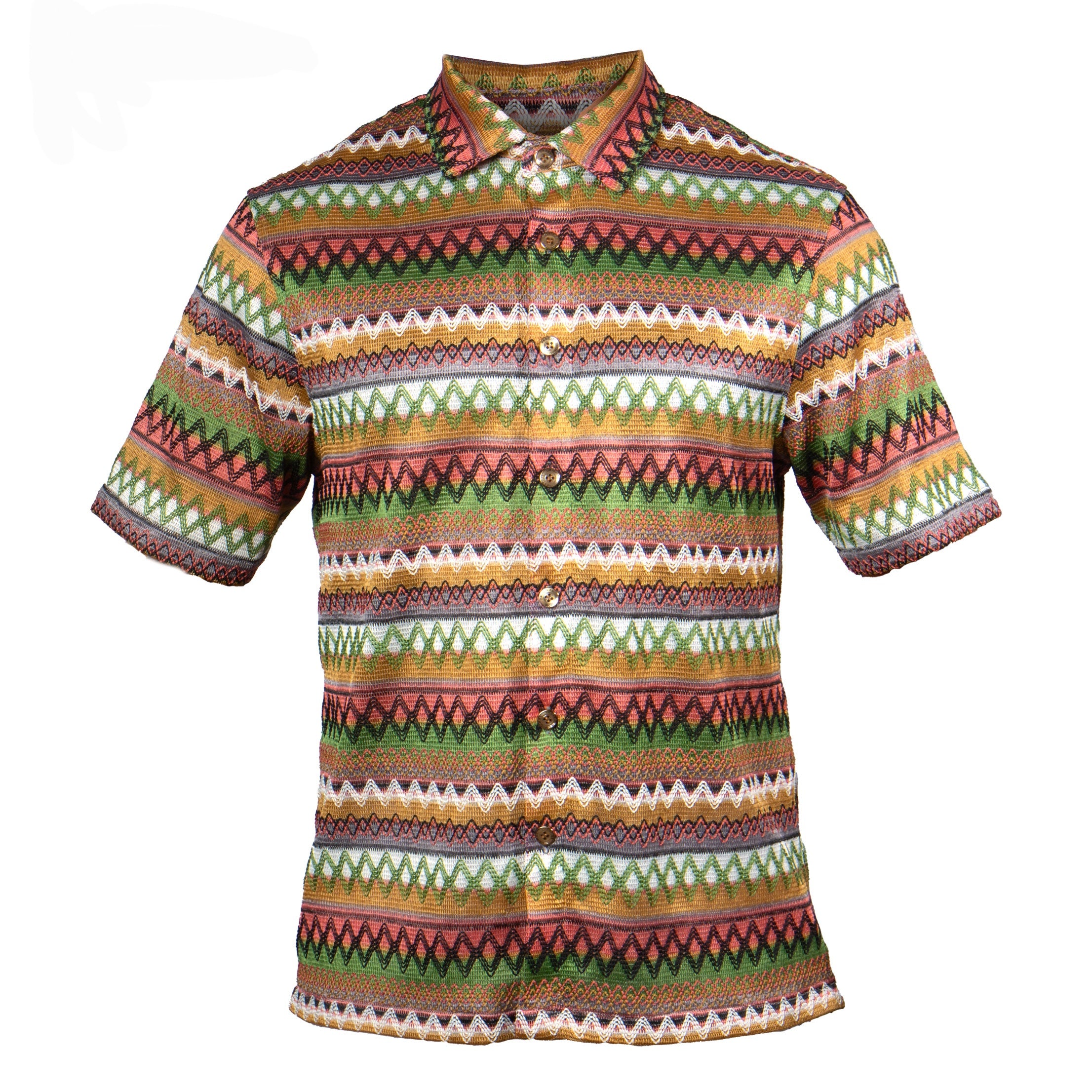 Prestige Luxury lace short sleeves Shirts