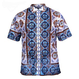 Prestige Luxury lace short sleeves Shirts