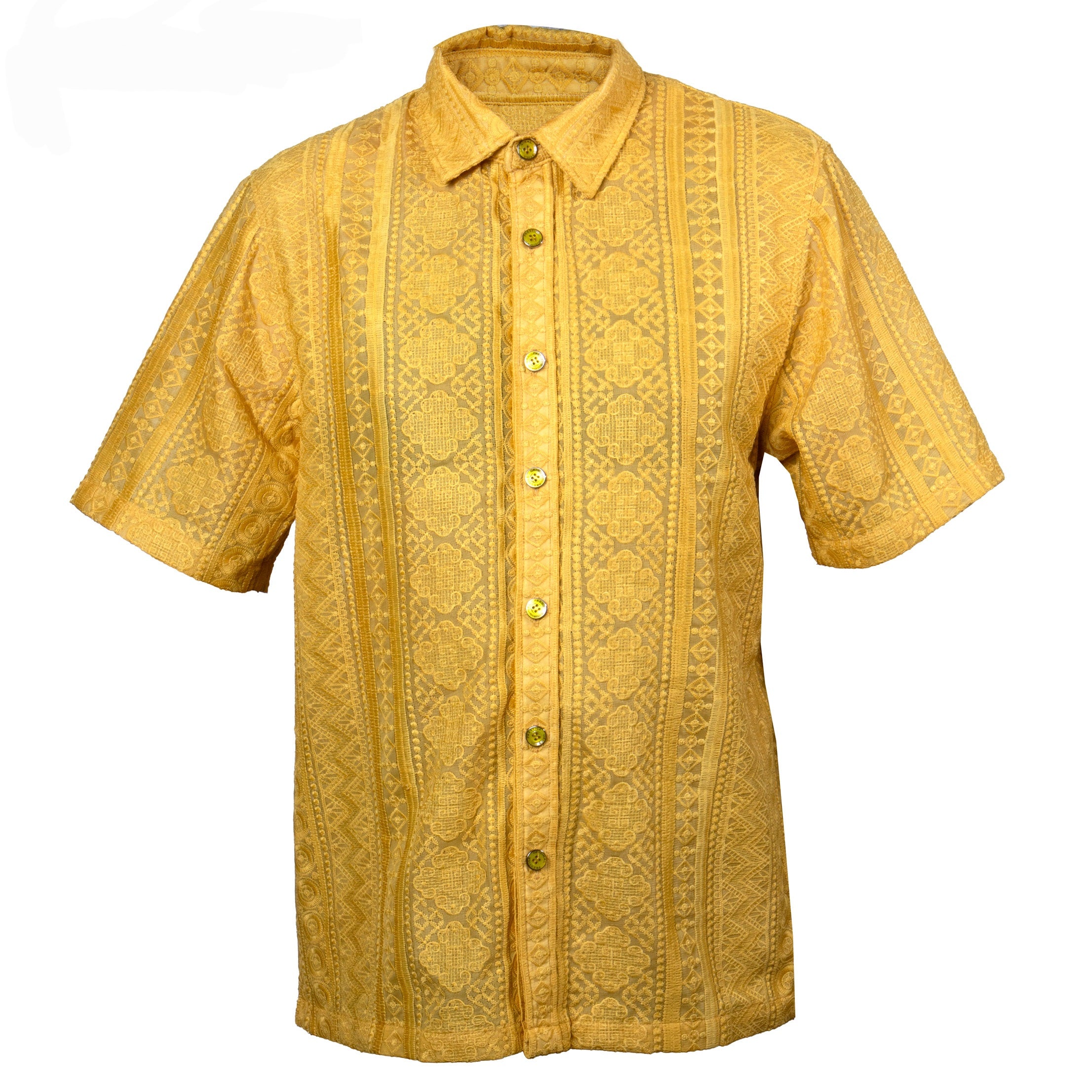 Prestige Luxury lace short sleeves Shirts