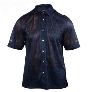 Prestige Luxury lace short sleeves Shirts