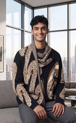 Load image into Gallery viewer, LCR cotton/wool Blend V neck sweater
