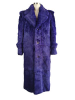 Load image into Gallery viewer, Full skin rabbit fur trench coat online item
