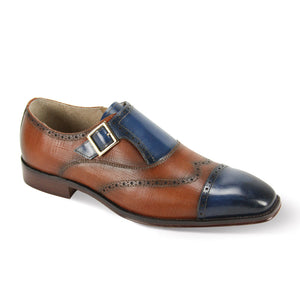 Giovani  Cap Toe Genuine Leather Slip on