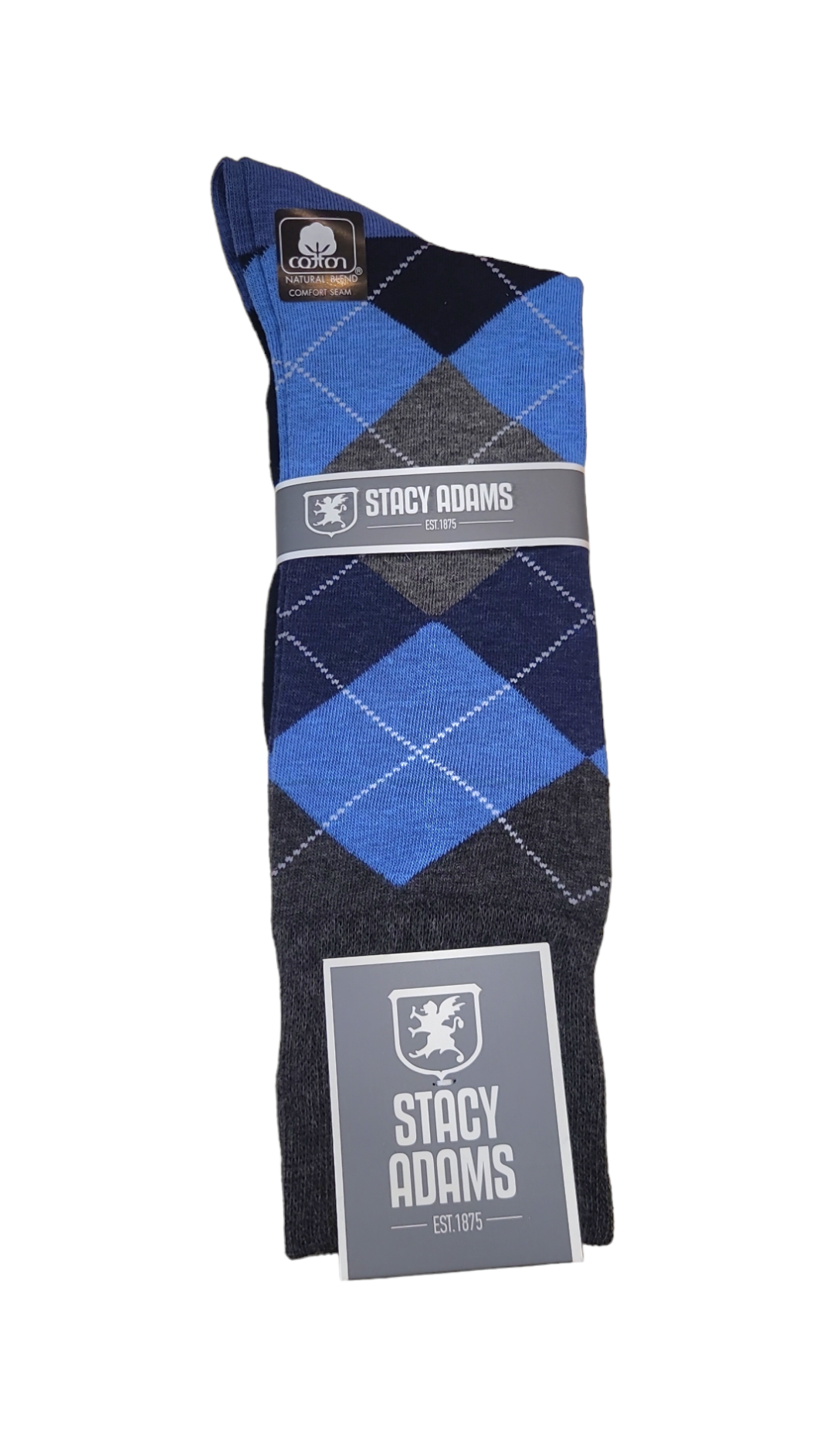 Stacy Adams Argyle Pattern Socks