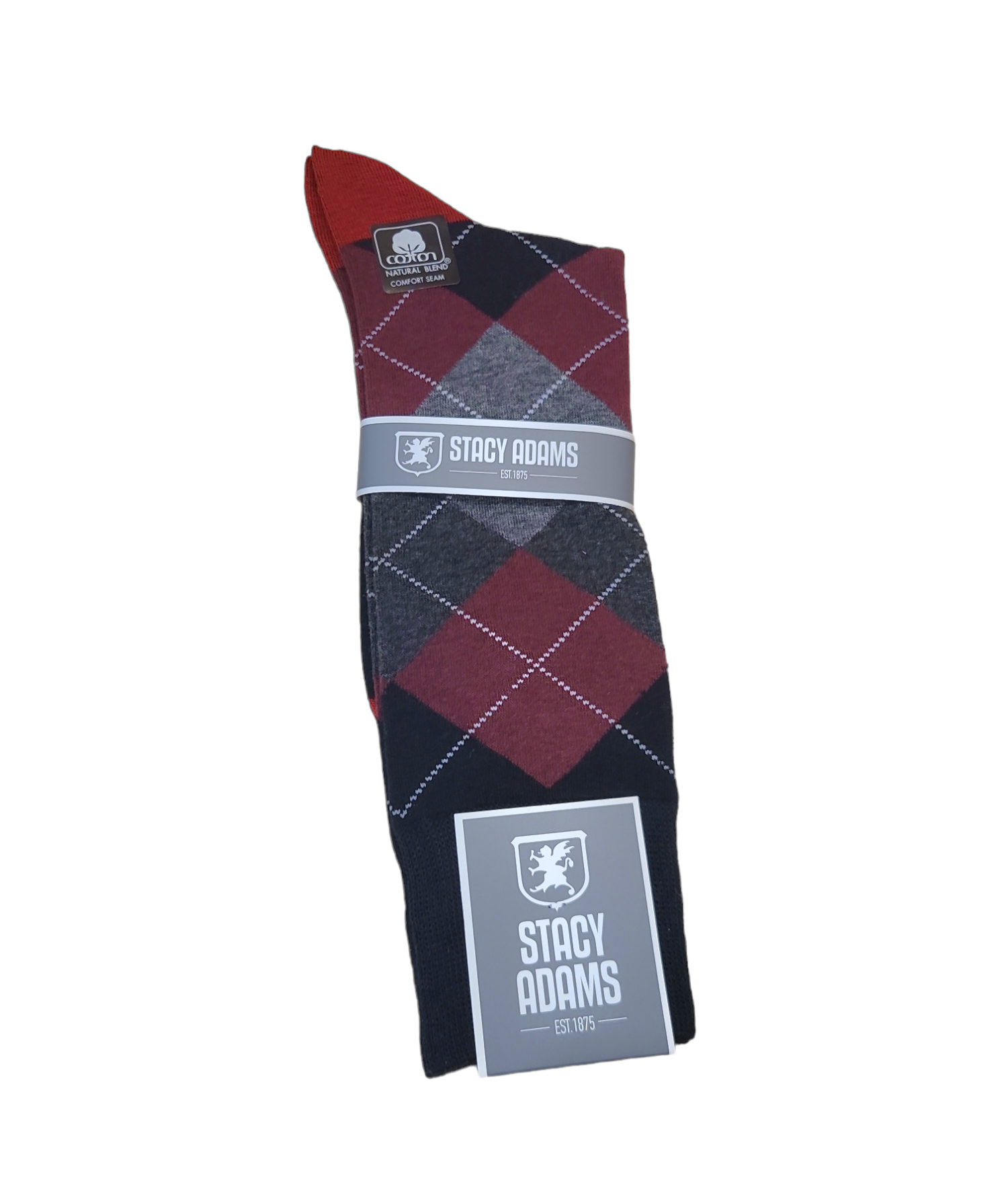 Stacy Adams Argyle Pattern Socks
