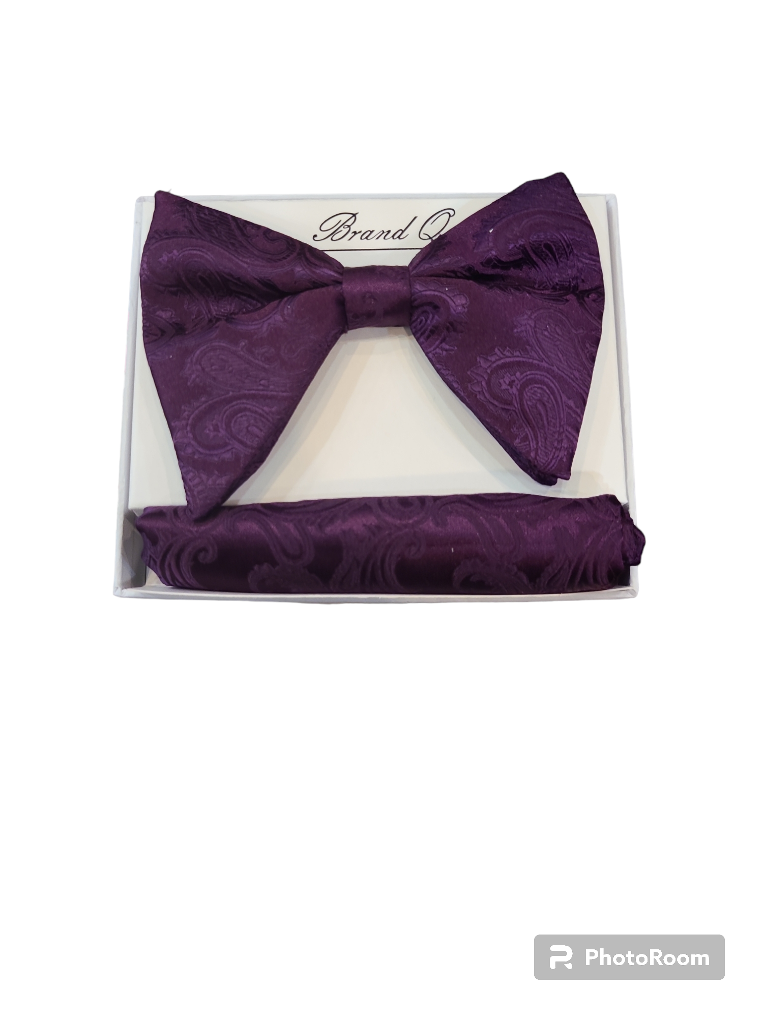 Brand Q Paisley Bow tie