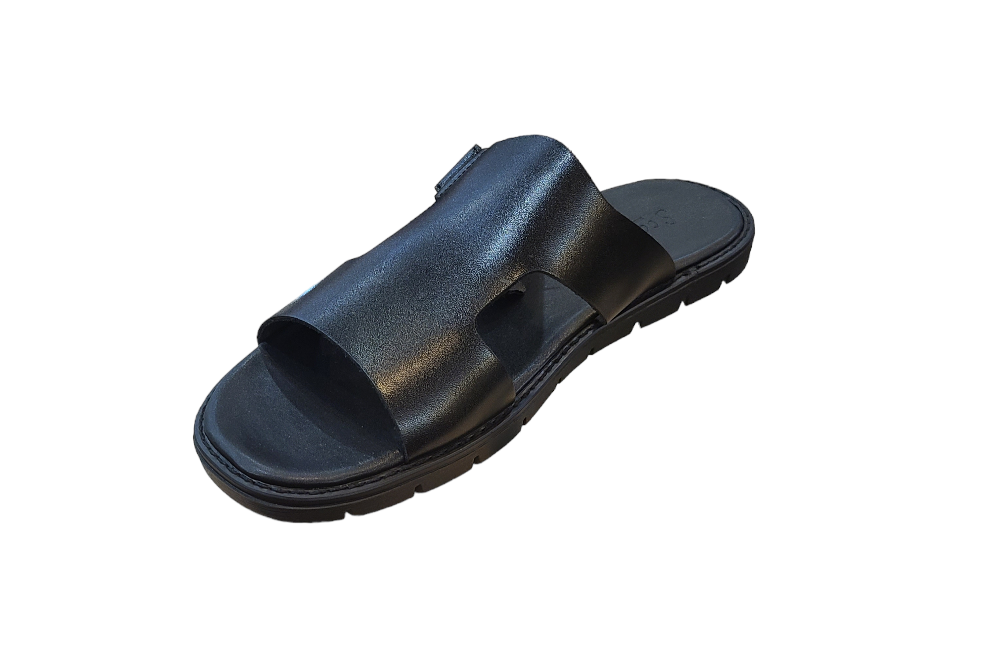 Scandro Slip on Leather Sandal Remo men s wear