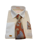 Load image into Gallery viewer, Bruno Conte Two Tones Dress Shirt Set
