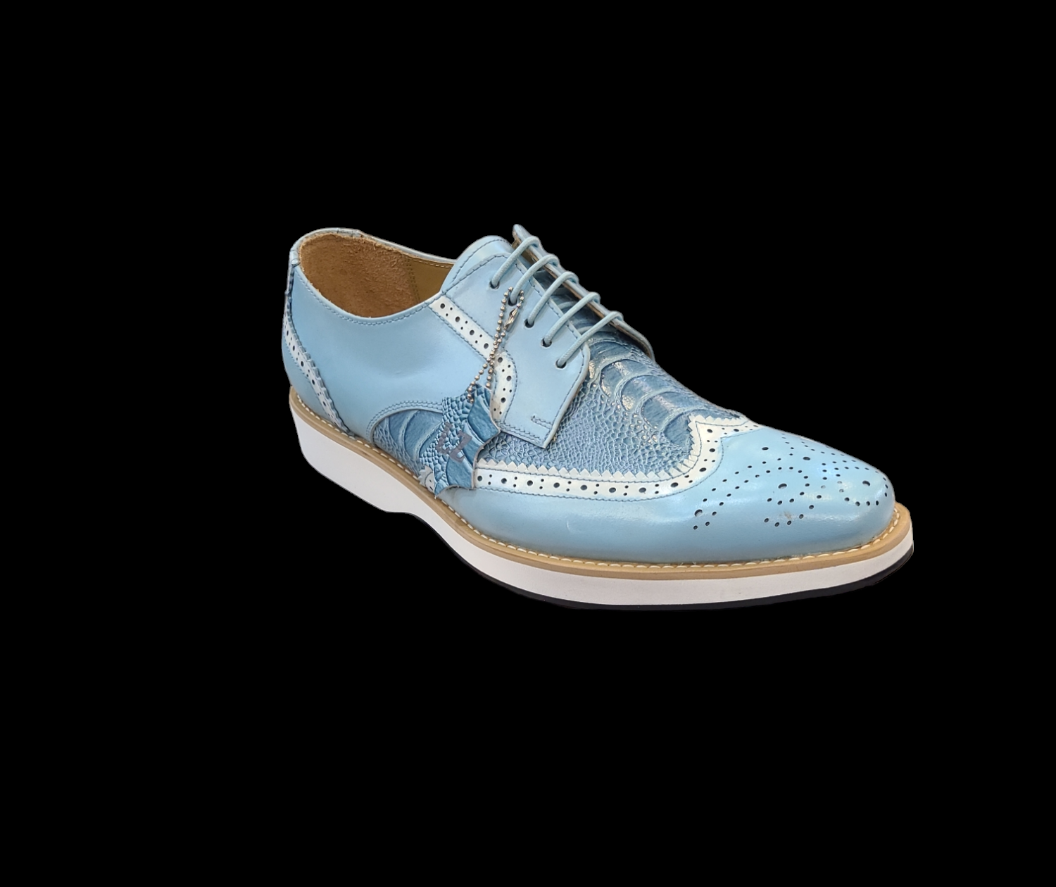 Liberty wing tip Genuine leather Lace up Shoes
