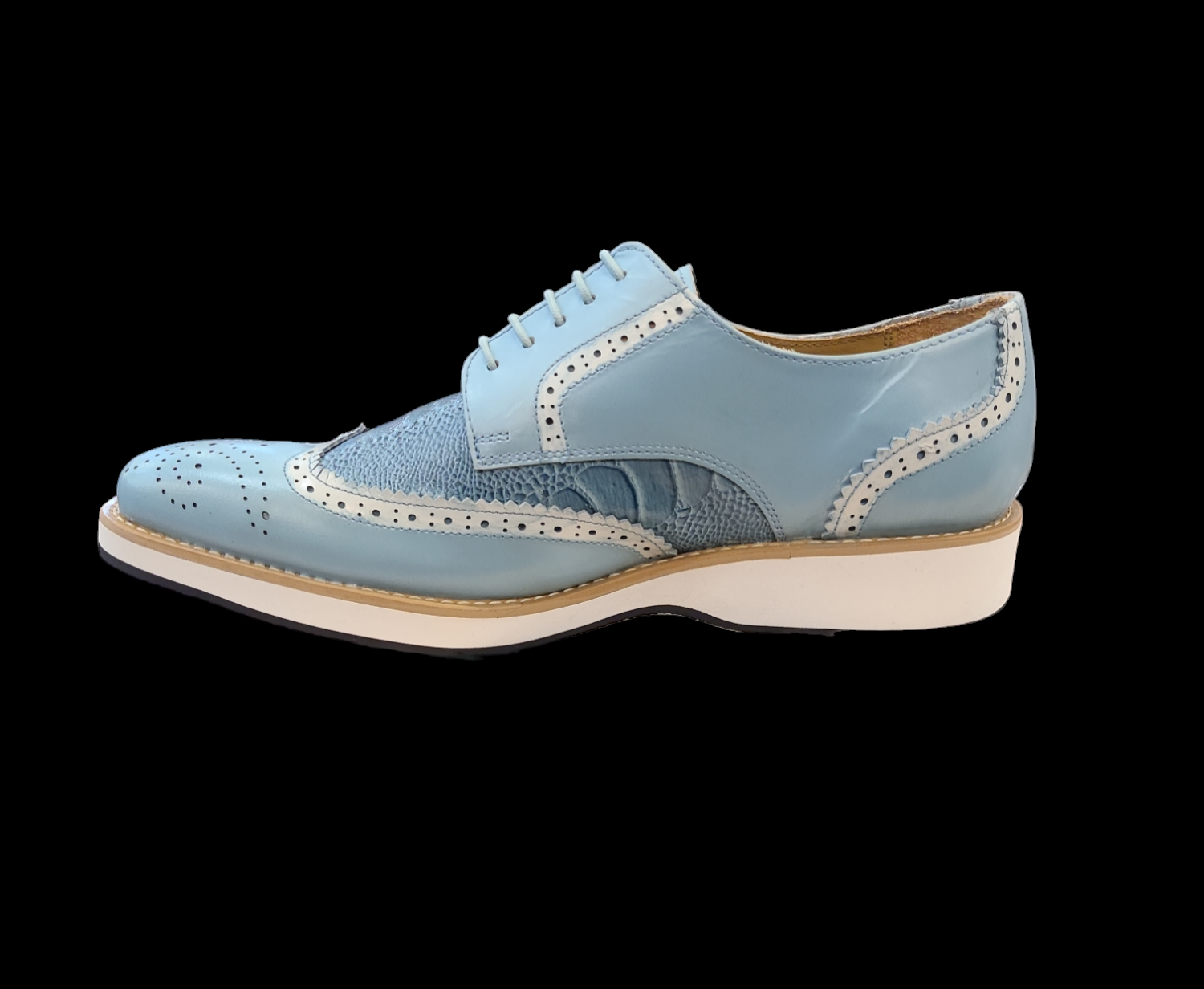 Liberty wing tip Genuine leather Lace up Shoes