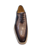 Load image into Gallery viewer, Carrucci Two-tone Wingtip Shoes
