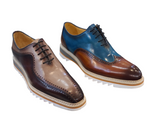 Load image into Gallery viewer, Carrucci Two-tone Wingtip Shoes
