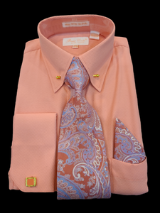 Bruno Conte French Cuff Combo shirt