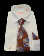 Load image into Gallery viewer, Bruno Conte French Cuff Combo shirt
