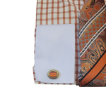 Load image into Gallery viewer, Avanti Uomo Checker Dress Shirt French Cuff Combo
