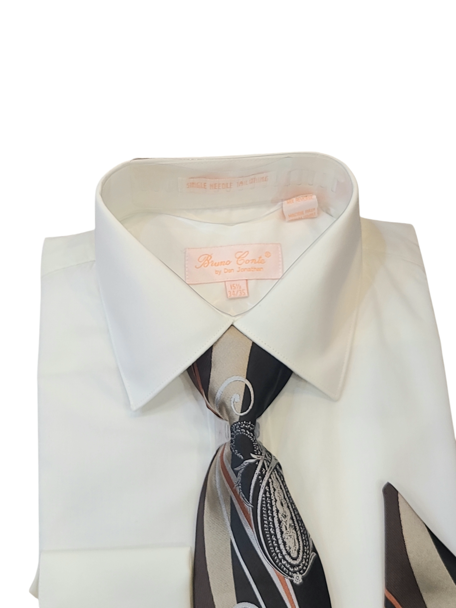 Bruno Conte French cuff Dress shirt combo