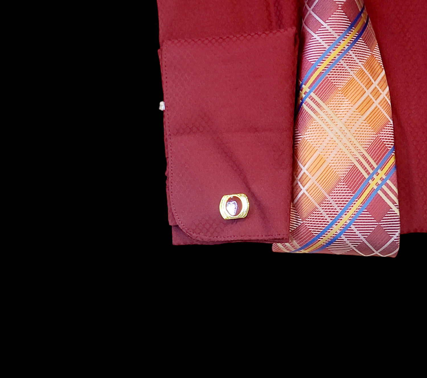 Bruno Conte French cuff Dress shirt combo