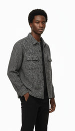 Load image into Gallery viewer, Jasper Clay woven fashion Shacket
