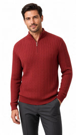 Load image into Gallery viewer, Lavane 1/4 zip,crew neck sweaters
