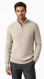 Load image into Gallery viewer, Lavane 1/4 zip,crew neck sweaters
