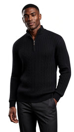 Load image into Gallery viewer, Lavane 1/4 zip,crew neck sweaters
