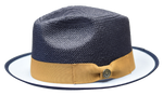 Load image into Gallery viewer, Sebastian Fedora straw hat
