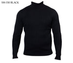 Load image into Gallery viewer, Prestige ripped wool blend turtleneck
