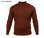 Load image into Gallery viewer, Prestige ripped wool blend turtleneck
