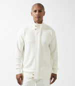 Load image into Gallery viewer, Silversilk Full Zipper Sweater
