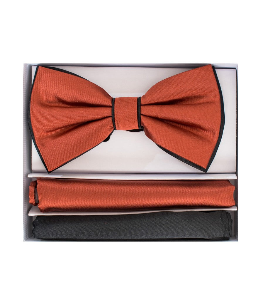 Brand Q Two Tones bow Tie Set