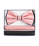 Load image into Gallery viewer, Brand Q Two Tones bow Tie Set
