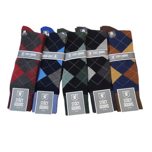 Stacy Adams Argyle Pattern Socks