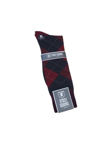 Stacy Adams Argyle Pattern Socks