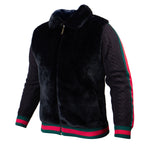 Load image into Gallery viewer, Prestige Faux Fur Knit Sweater Jacket
