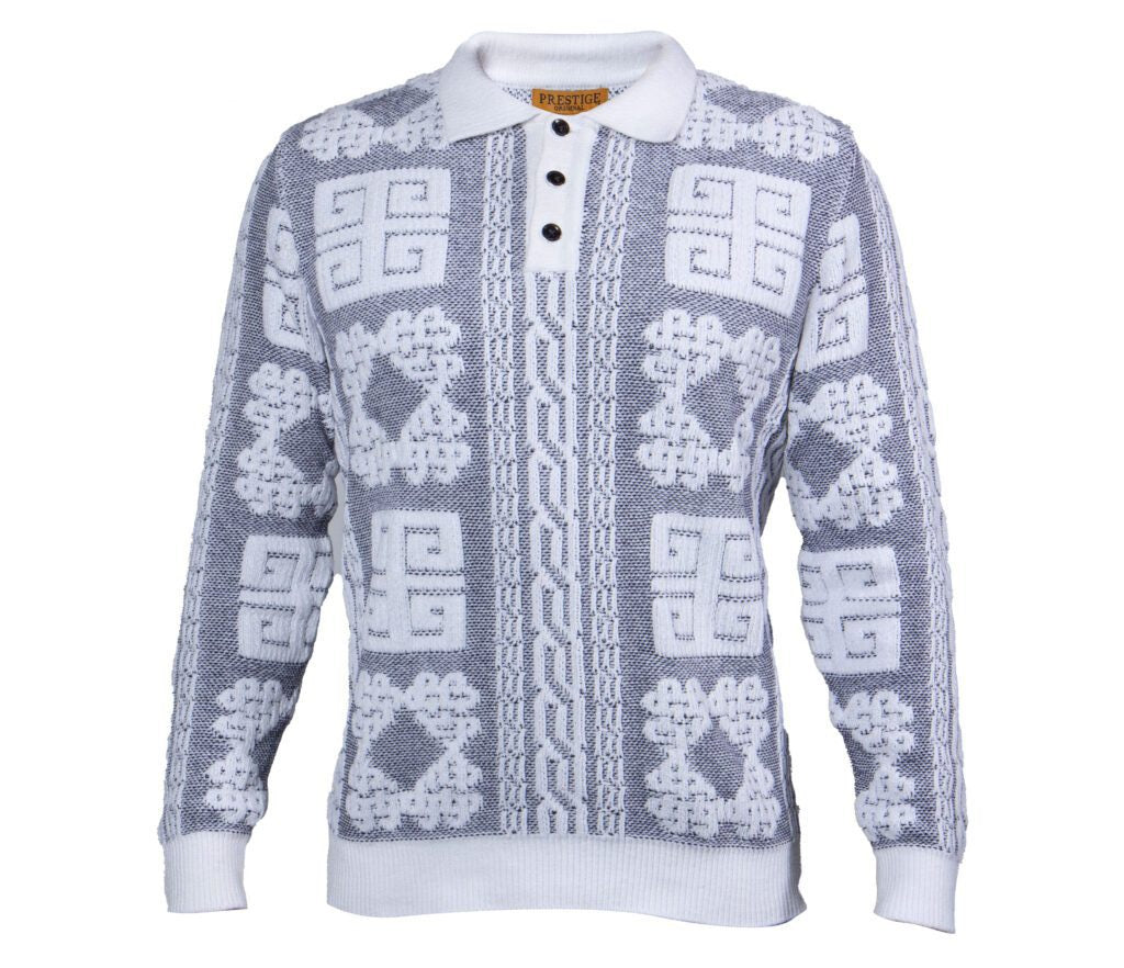 Prestige Chenille Polo Sweater