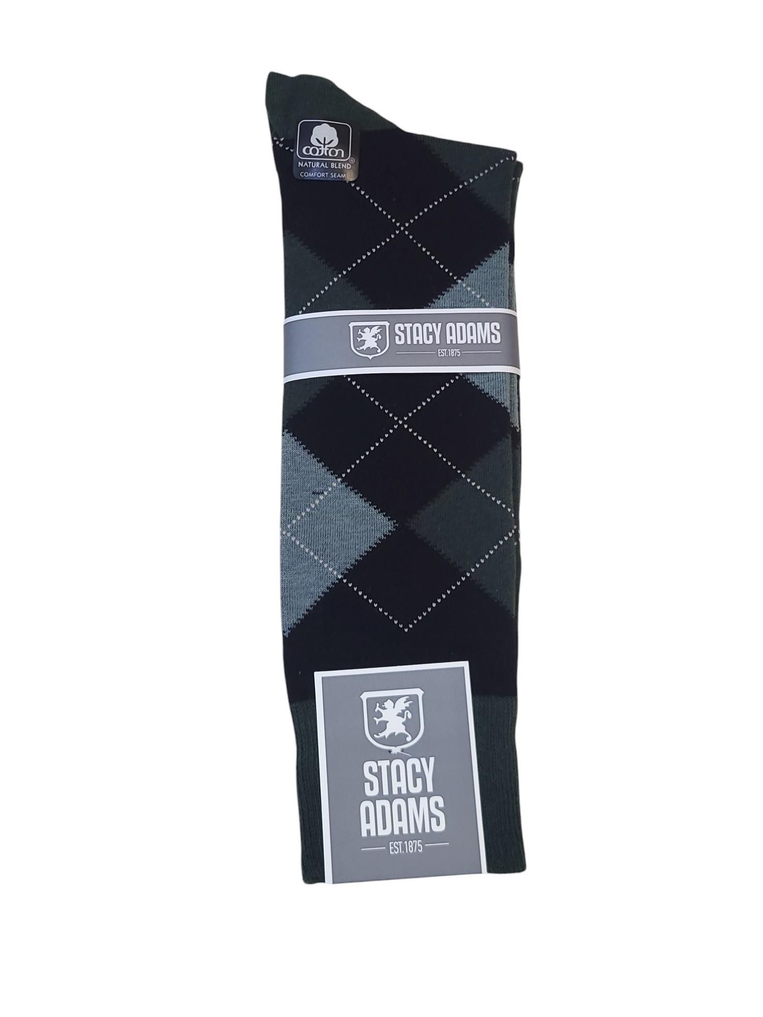 Stacy Adams Argyle Pattern Socks