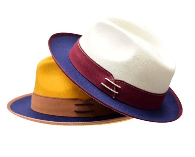 Bruno Capelo outcast three tone hat